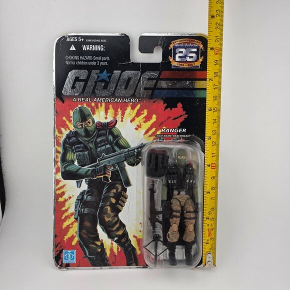 2007 Hasbro G.I. Joe: A Real American Hero Ranger Beachhead Action Figure NEW - Picture 8 of 8